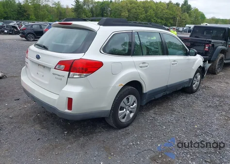 2011 Subaru Outback 2.5I из США, поврежденный, VIN 4S4BRBAC6B1407090